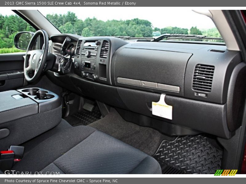 Sonoma Red Metallic / Ebony 2013 GMC Sierra 1500 SLE Crew Cab 4x4