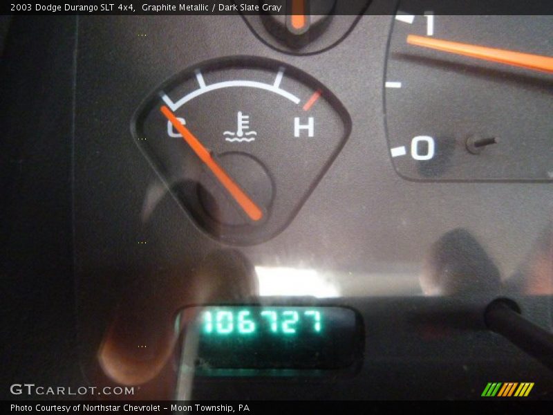 Graphite Metallic / Dark Slate Gray 2003 Dodge Durango SLT 4x4