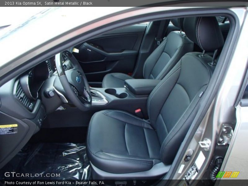 Satin Metal Metallic / Black 2013 Kia Optima SX