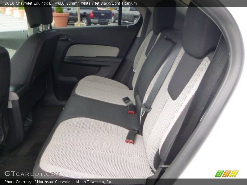 Summit White / Jet Black/Light Titanium 2010 Chevrolet Equinox LT AWD