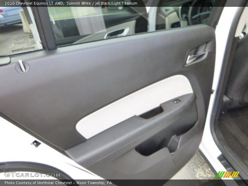 Summit White / Jet Black/Light Titanium 2010 Chevrolet Equinox LT AWD
