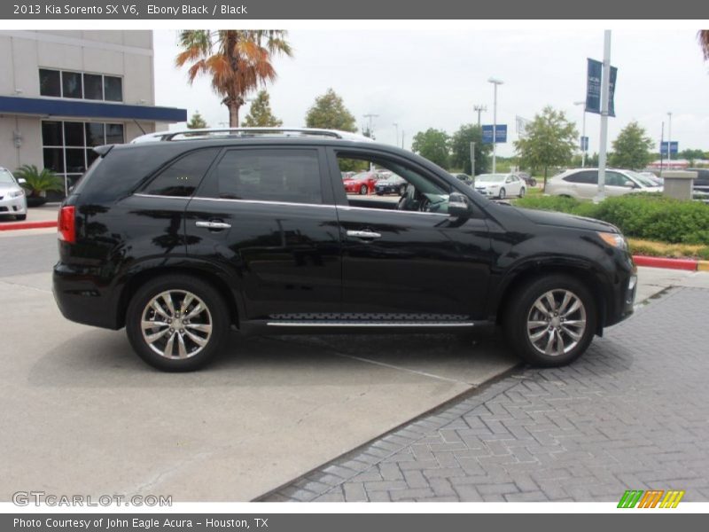 Ebony Black / Black 2013 Kia Sorento SX V6