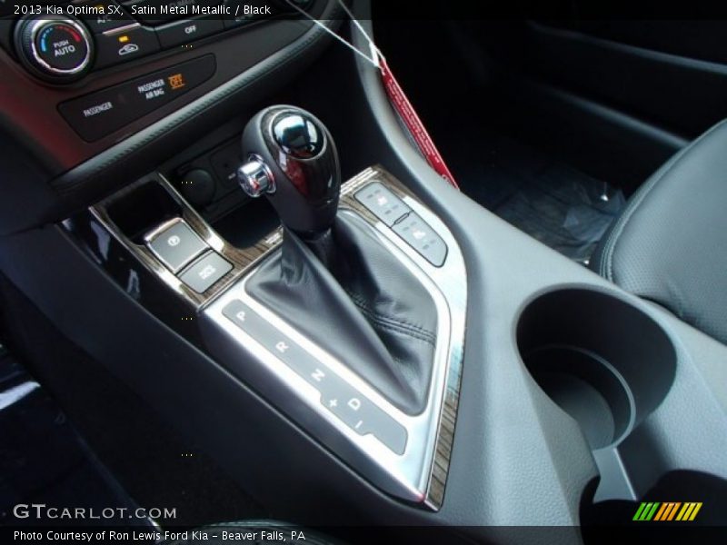Satin Metal Metallic / Black 2013 Kia Optima SX