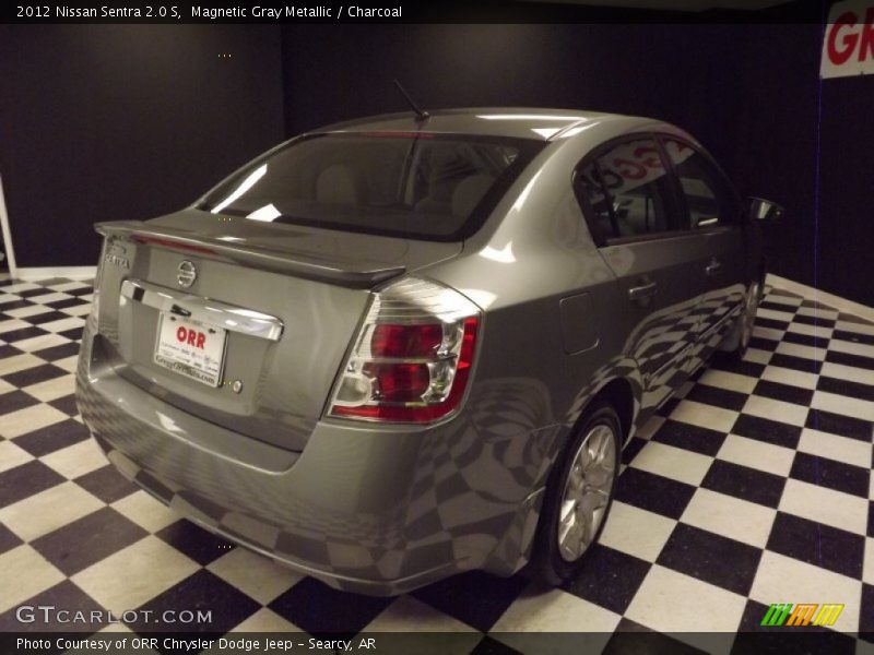 Magnetic Gray Metallic / Charcoal 2012 Nissan Sentra 2.0 S