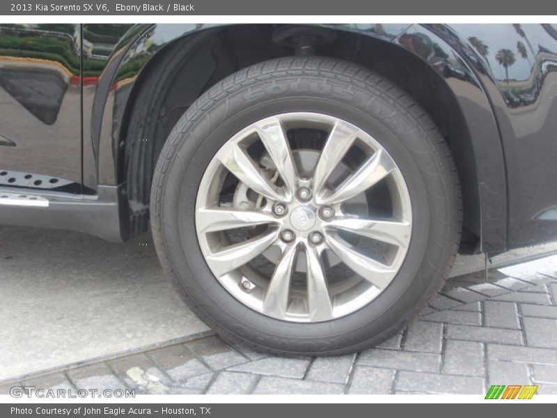 Ebony Black / Black 2013 Kia Sorento SX V6