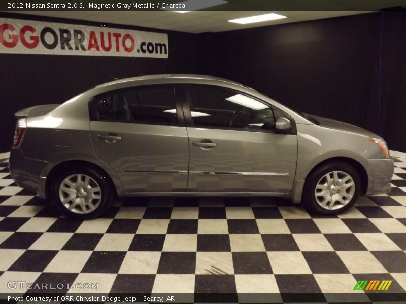 Magnetic Gray Metallic / Charcoal 2012 Nissan Sentra 2.0 S