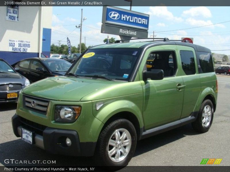 Kiwi Green Metallic / Gray/Black 2008 Honda Element EX