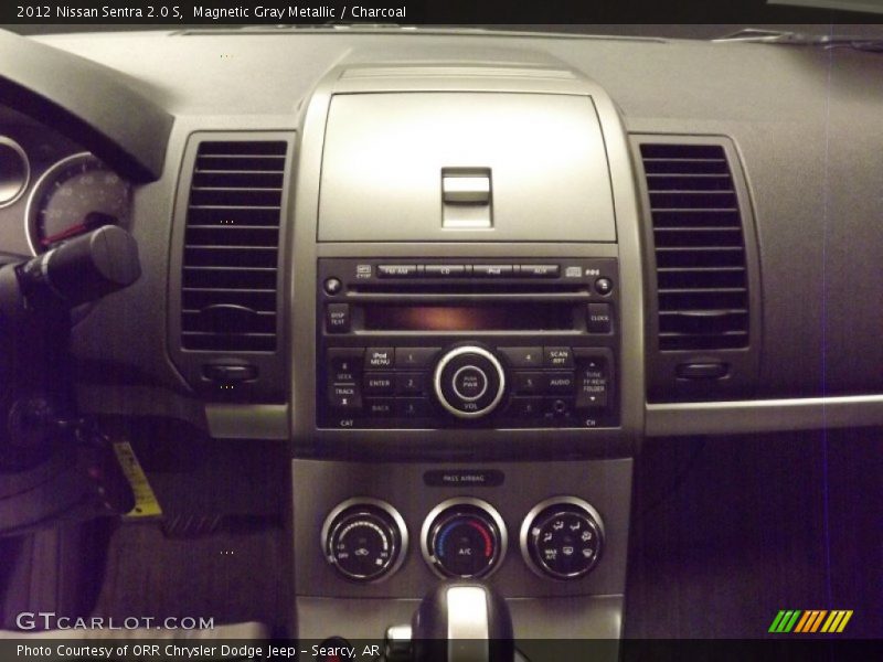 Magnetic Gray Metallic / Charcoal 2012 Nissan Sentra 2.0 S