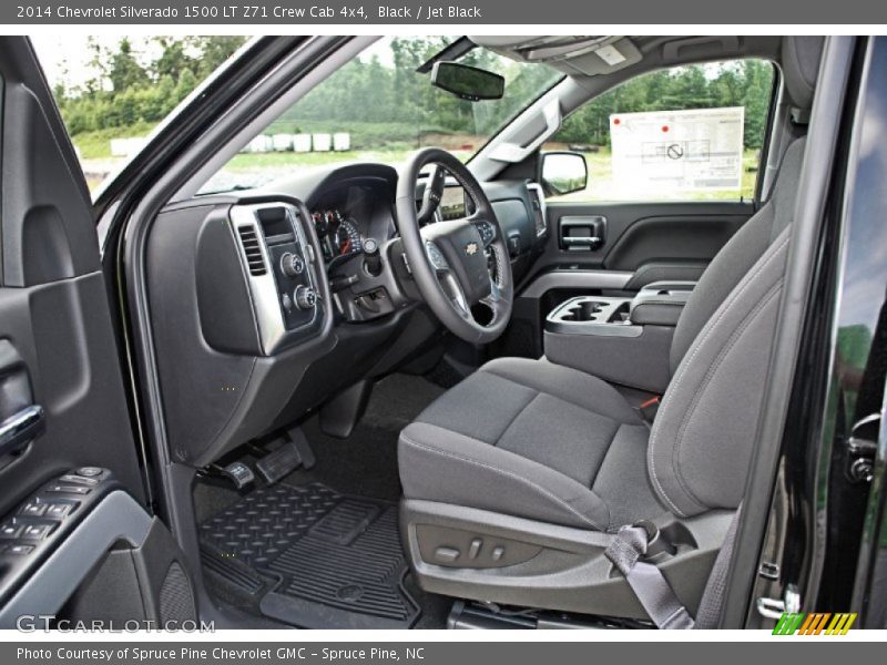  2014 Silverado 1500 LT Z71 Crew Cab 4x4 Jet Black Interior