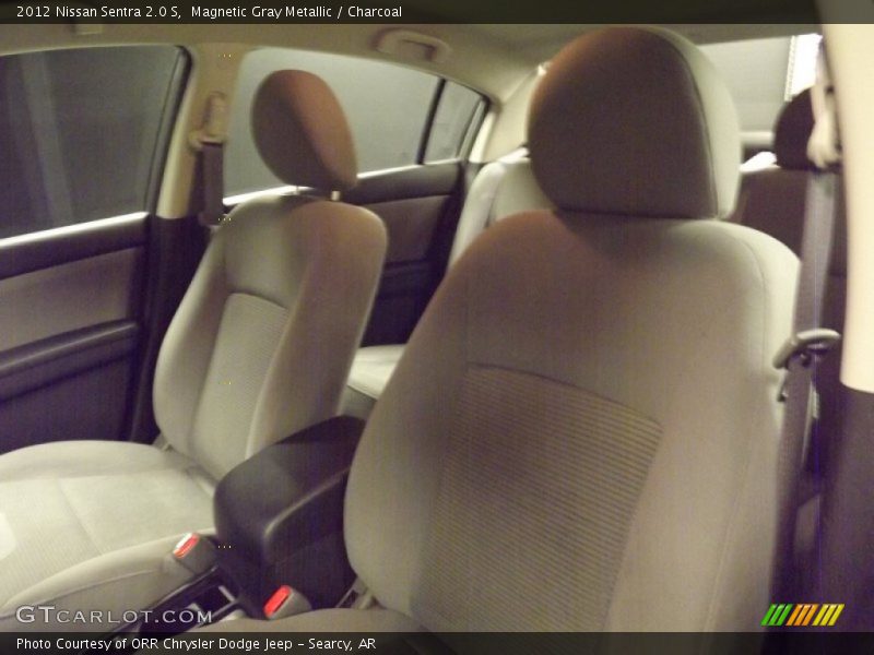 Magnetic Gray Metallic / Charcoal 2012 Nissan Sentra 2.0 S