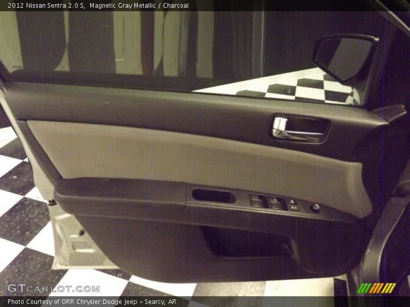 Magnetic Gray Metallic / Charcoal 2012 Nissan Sentra 2.0 S