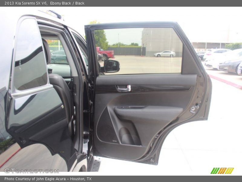 Ebony Black / Black 2013 Kia Sorento SX V6