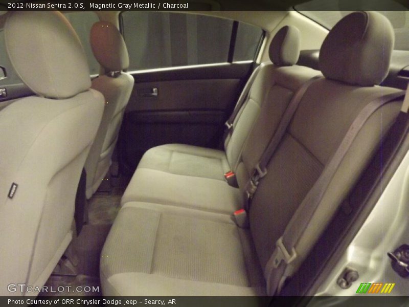Magnetic Gray Metallic / Charcoal 2012 Nissan Sentra 2.0 S