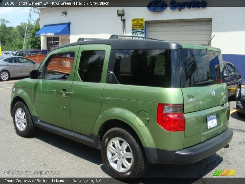 Kiwi Green Metallic / Gray/Black 2008 Honda Element EX
