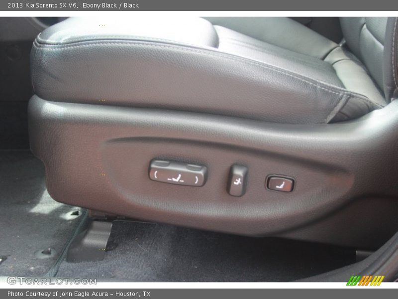 Ebony Black / Black 2013 Kia Sorento SX V6