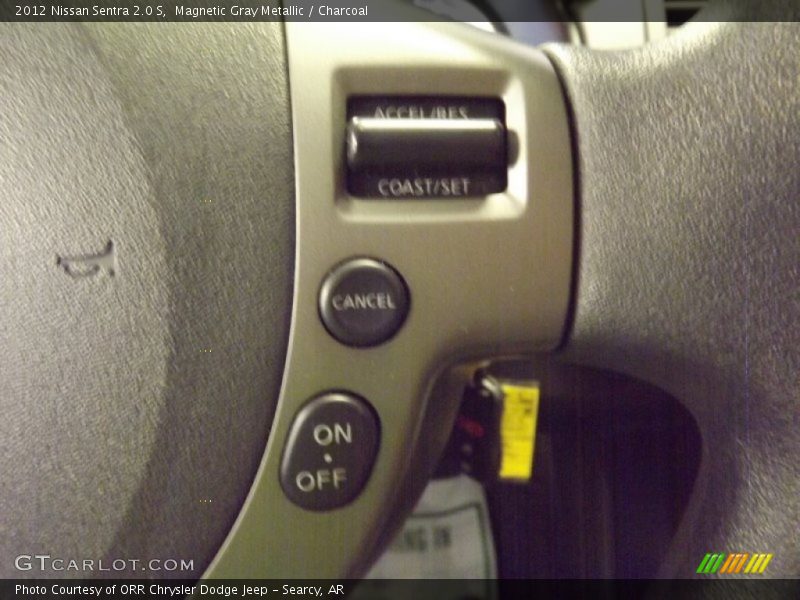 Magnetic Gray Metallic / Charcoal 2012 Nissan Sentra 2.0 S