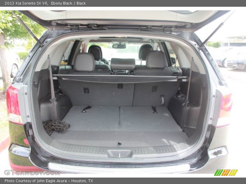Ebony Black / Black 2013 Kia Sorento SX V6