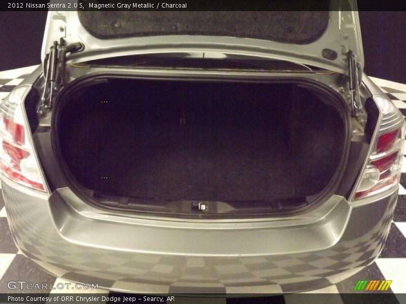 Magnetic Gray Metallic / Charcoal 2012 Nissan Sentra 2.0 S