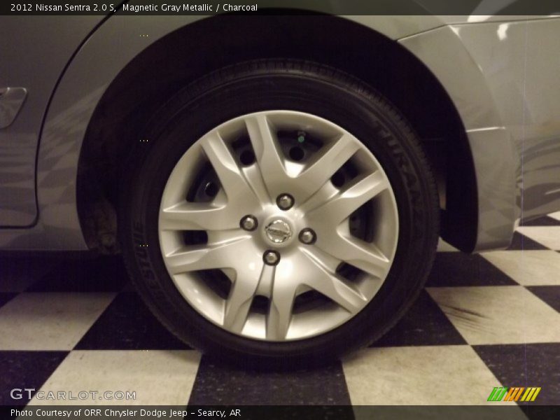 Magnetic Gray Metallic / Charcoal 2012 Nissan Sentra 2.0 S