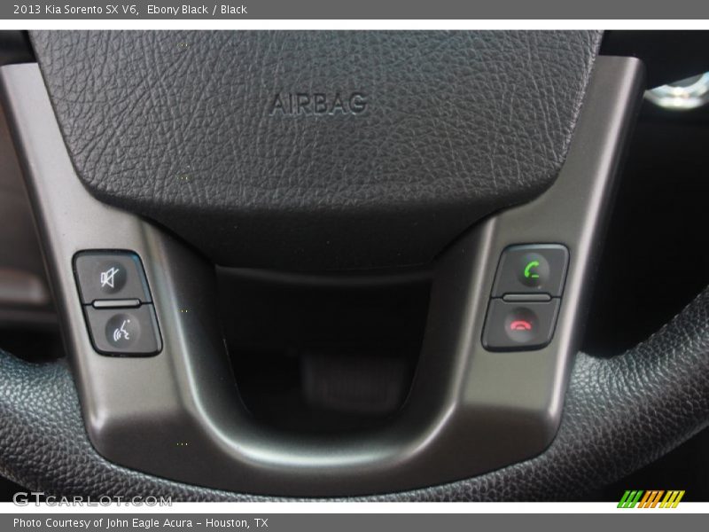 Ebony Black / Black 2013 Kia Sorento SX V6