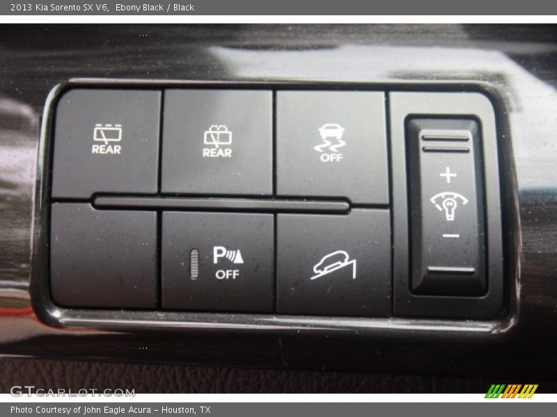 Ebony Black / Black 2013 Kia Sorento SX V6