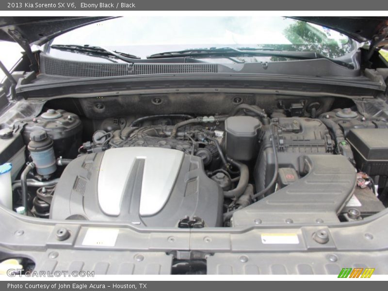 Ebony Black / Black 2013 Kia Sorento SX V6