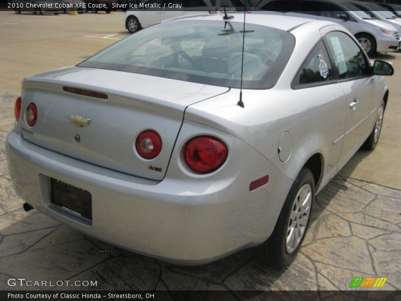 Silver Ice Metallic / Gray 2010 Chevrolet Cobalt XFE Coupe