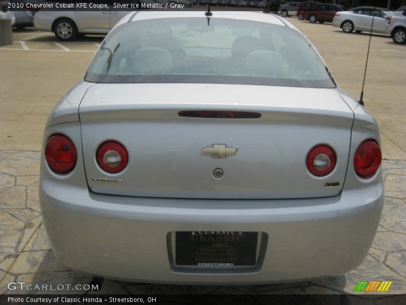 Silver Ice Metallic / Gray 2010 Chevrolet Cobalt XFE Coupe