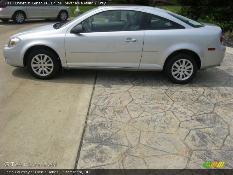 Silver Ice Metallic / Gray 2010 Chevrolet Cobalt XFE Coupe