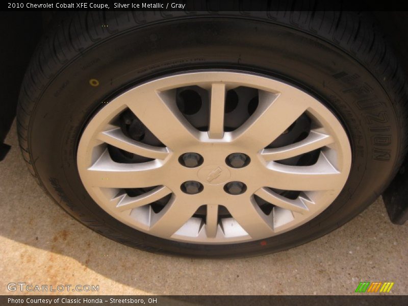 Silver Ice Metallic / Gray 2010 Chevrolet Cobalt XFE Coupe