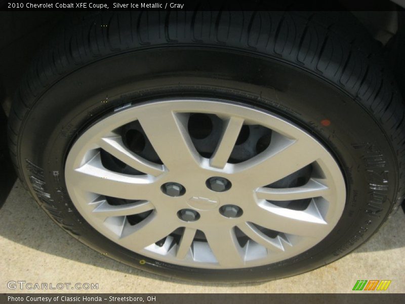 Silver Ice Metallic / Gray 2010 Chevrolet Cobalt XFE Coupe