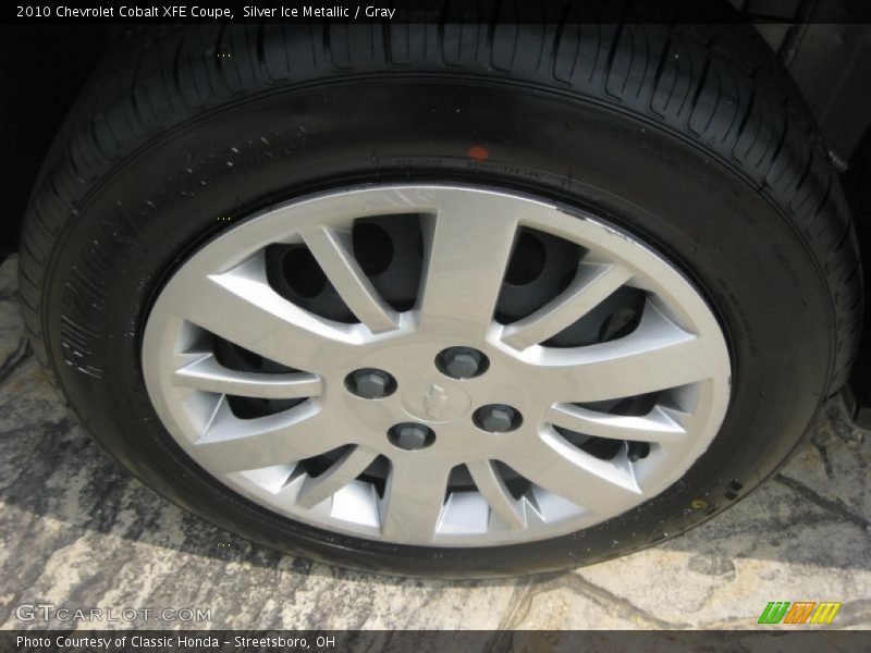 Silver Ice Metallic / Gray 2010 Chevrolet Cobalt XFE Coupe