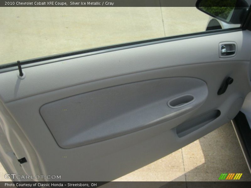 Silver Ice Metallic / Gray 2010 Chevrolet Cobalt XFE Coupe