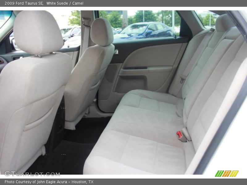 White Suede / Camel 2009 Ford Taurus SE