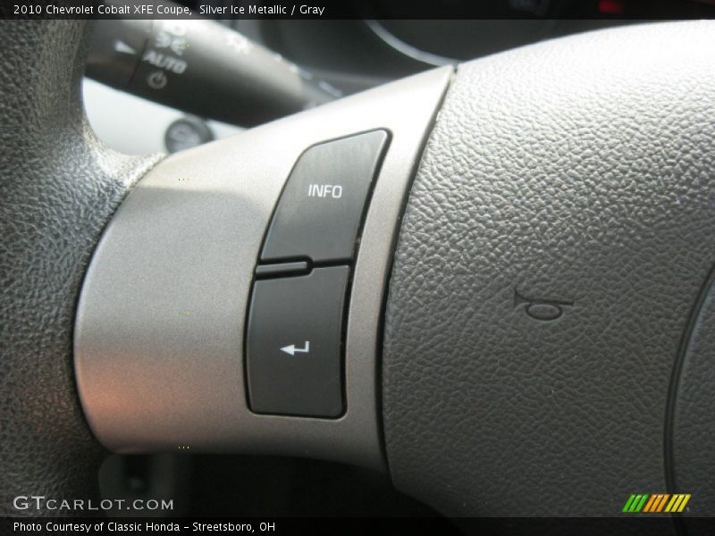Silver Ice Metallic / Gray 2010 Chevrolet Cobalt XFE Coupe