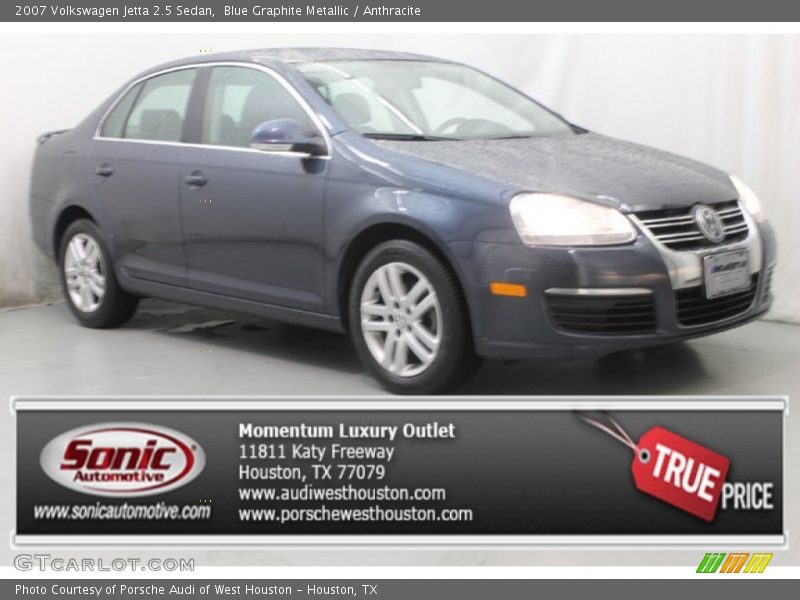 Blue Graphite Metallic / Anthracite 2007 Volkswagen Jetta 2.5 Sedan