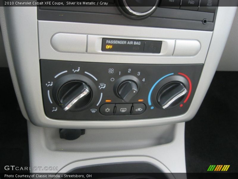 Silver Ice Metallic / Gray 2010 Chevrolet Cobalt XFE Coupe