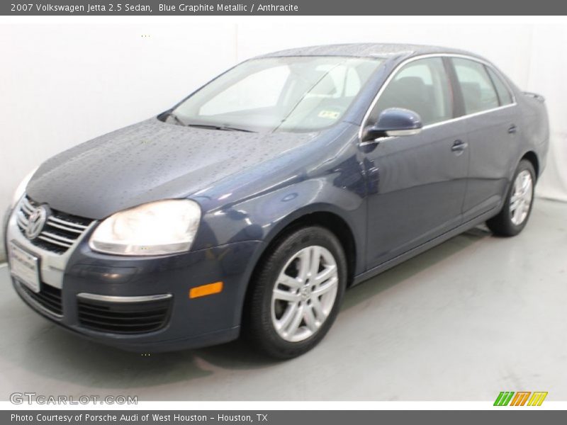 Blue Graphite Metallic / Anthracite 2007 Volkswagen Jetta 2.5 Sedan