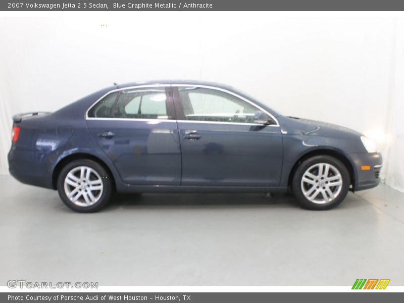 Blue Graphite Metallic / Anthracite 2007 Volkswagen Jetta 2.5 Sedan