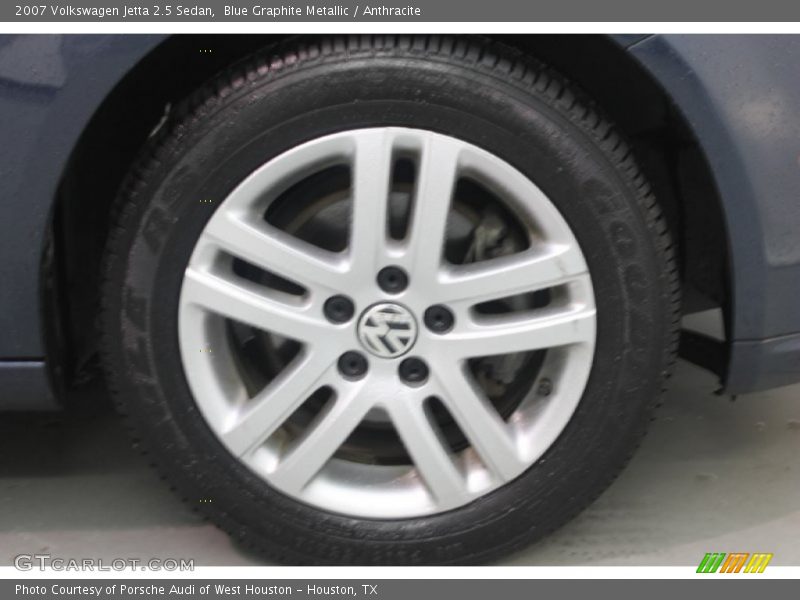 Blue Graphite Metallic / Anthracite 2007 Volkswagen Jetta 2.5 Sedan