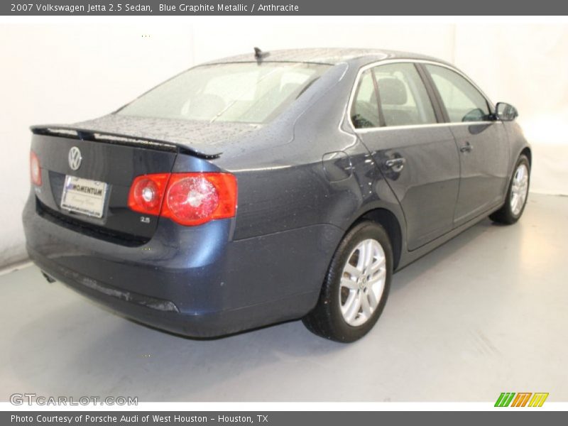 Blue Graphite Metallic / Anthracite 2007 Volkswagen Jetta 2.5 Sedan