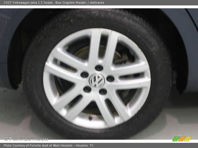 Blue Graphite Metallic / Anthracite 2007 Volkswagen Jetta 2.5 Sedan