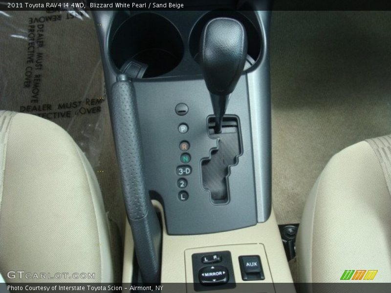 Blizzard White Pearl / Sand Beige 2011 Toyota RAV4 I4 4WD