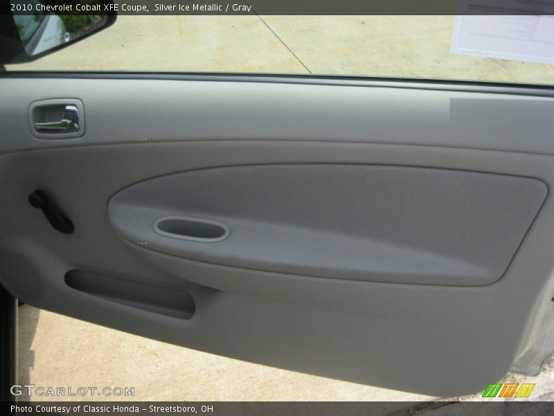 Silver Ice Metallic / Gray 2010 Chevrolet Cobalt XFE Coupe