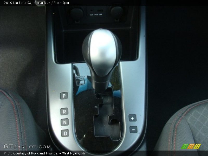 Corsa Blue / Black Sport 2010 Kia Forte SX