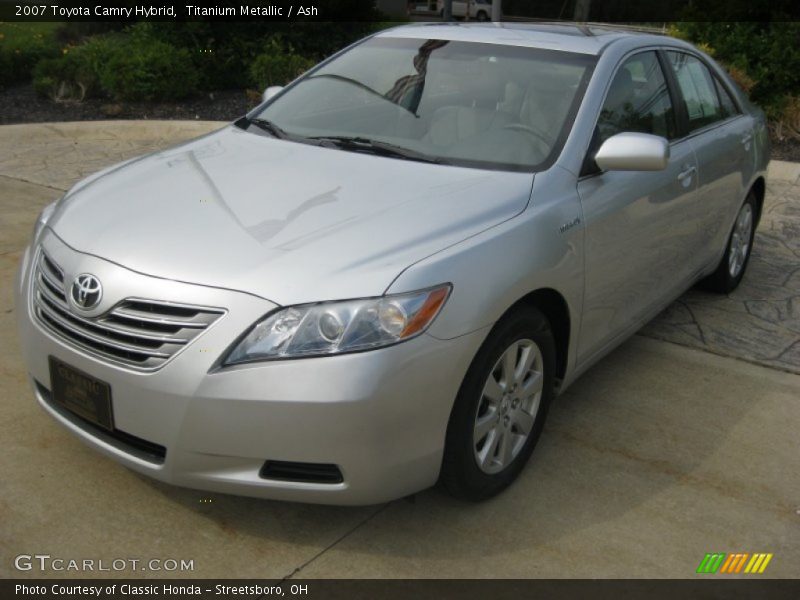 Titanium Metallic / Ash 2007 Toyota Camry Hybrid
