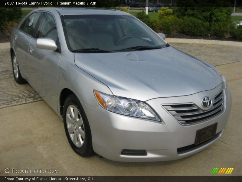Titanium Metallic / Ash 2007 Toyota Camry Hybrid