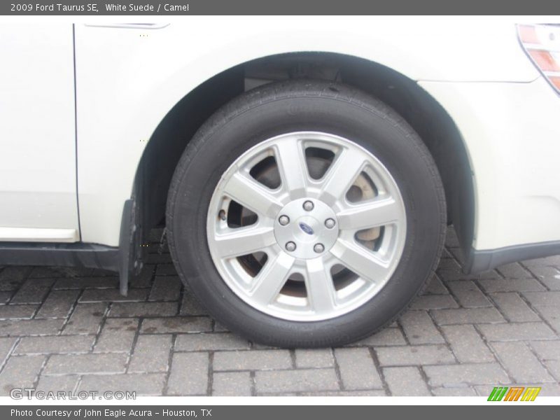 White Suede / Camel 2009 Ford Taurus SE