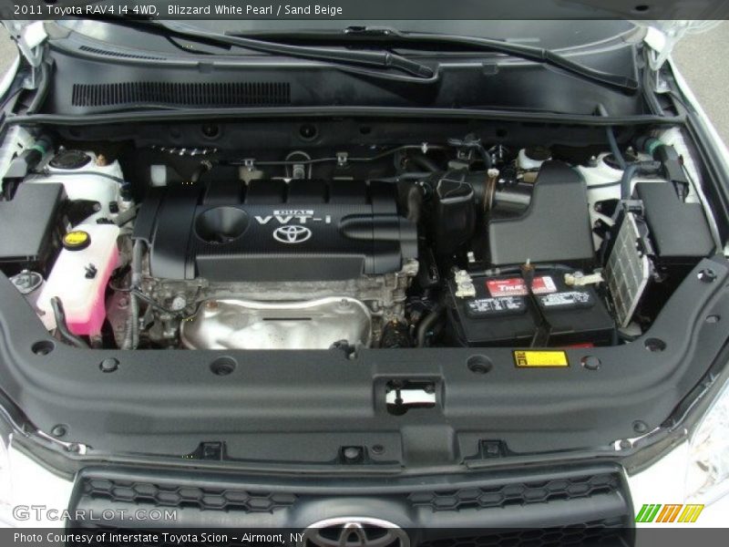 Blizzard White Pearl / Sand Beige 2011 Toyota RAV4 I4 4WD