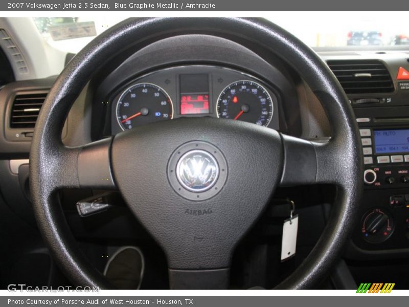 Blue Graphite Metallic / Anthracite 2007 Volkswagen Jetta 2.5 Sedan